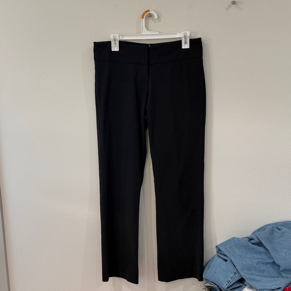Kenneth Cole New York Black Straight Leg Trousers